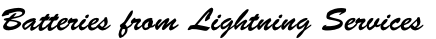 Batteries from Lightning Services
